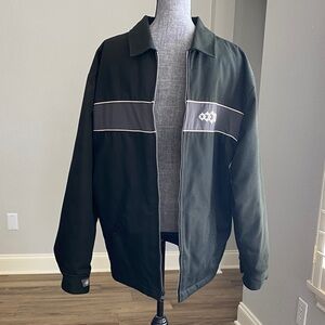 Black and Gray Casual Jacket Smart Parts Paintball